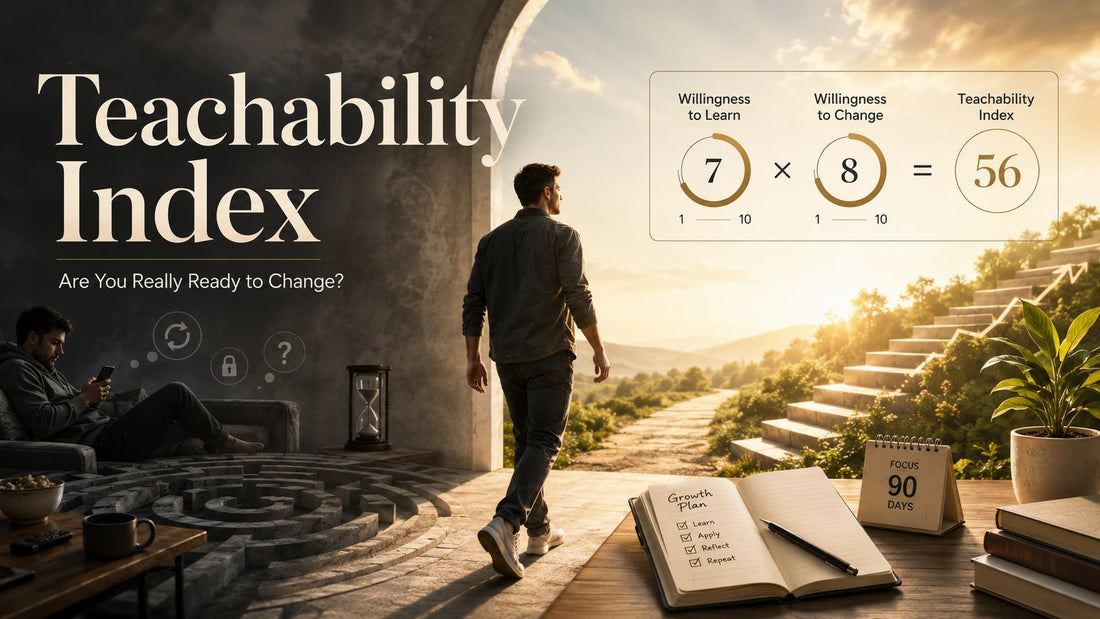 Manifestation That Works 4:The Teachability Index: Are You Really Ready to Change?