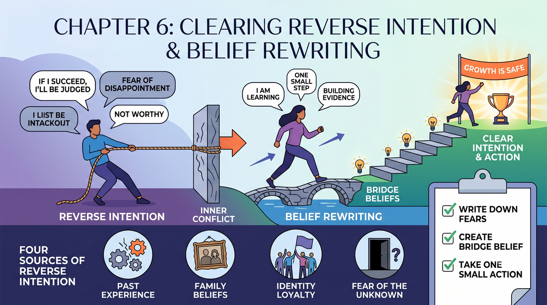 Manifestation That Works 6：Belief Rewriting and Clearing Reverse Intention