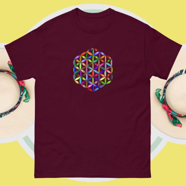 Pretty Flower of Life Unisex Classic Tee - Image 5