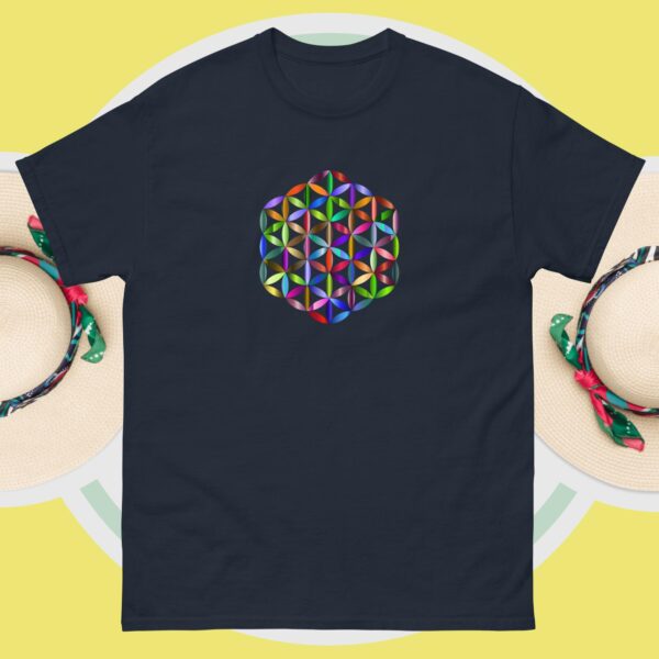 Pretty Flower of Life Unisex Classic Tee - Image 2