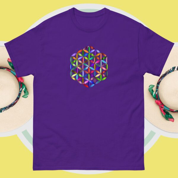 Pretty Flower of Life Unisex Classic Tee - Image 6