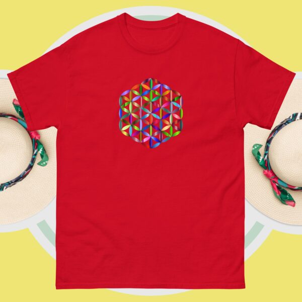 Pretty Flower of Life Unisex Classic Tee - Image 3