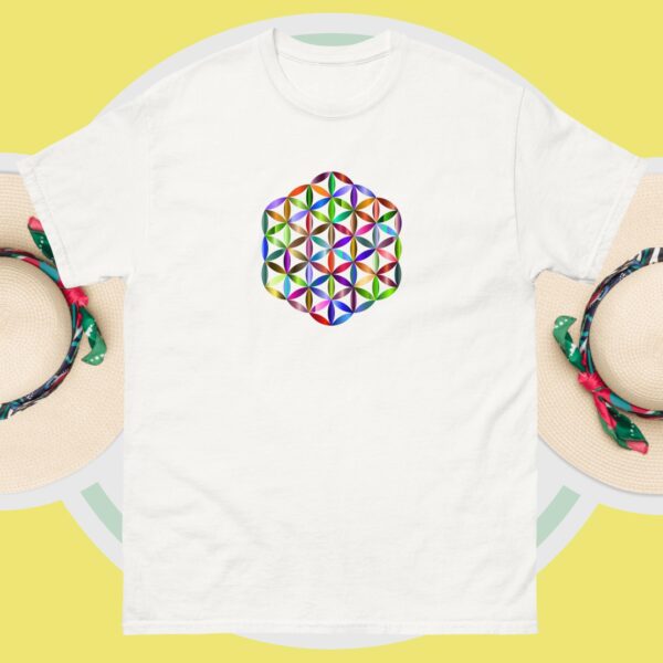Pretty Flower of Life Unisex Classic Tee - Image 4